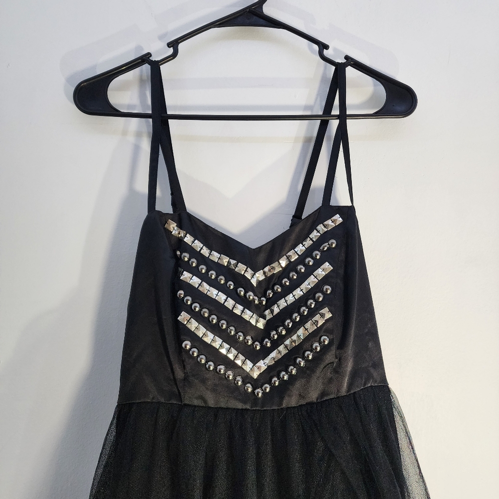 Hot Topic Black Formal Dress Size Xl - Picture 2 of 6